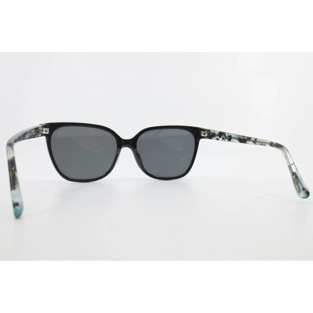 XOXO Bahia Sunglasses Black Marbled Polarized Butterfly Frames 57-16-135 36512